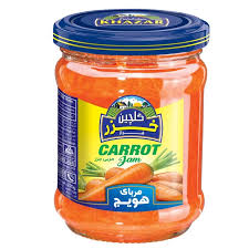مربا هویج بزرگ گلچین خزر