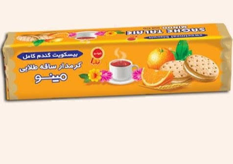 پرتقالی - بيسکوئيت ساقه طلایی گندم کامل کرمدار | هومارت