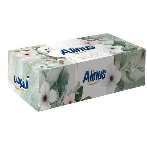 دستمال کاغذی 300برگ آلینوس (بسته ۳ عددی)