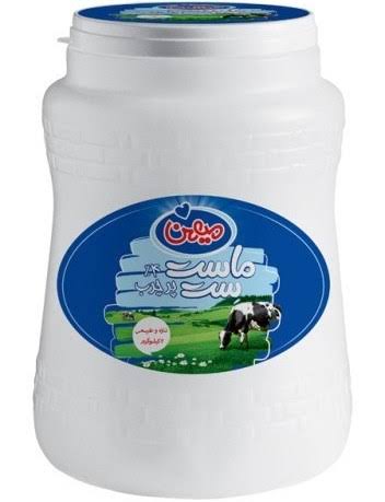 ماست ست میهن پر چرب 2000 گرم غنی شده با ویتامین D3