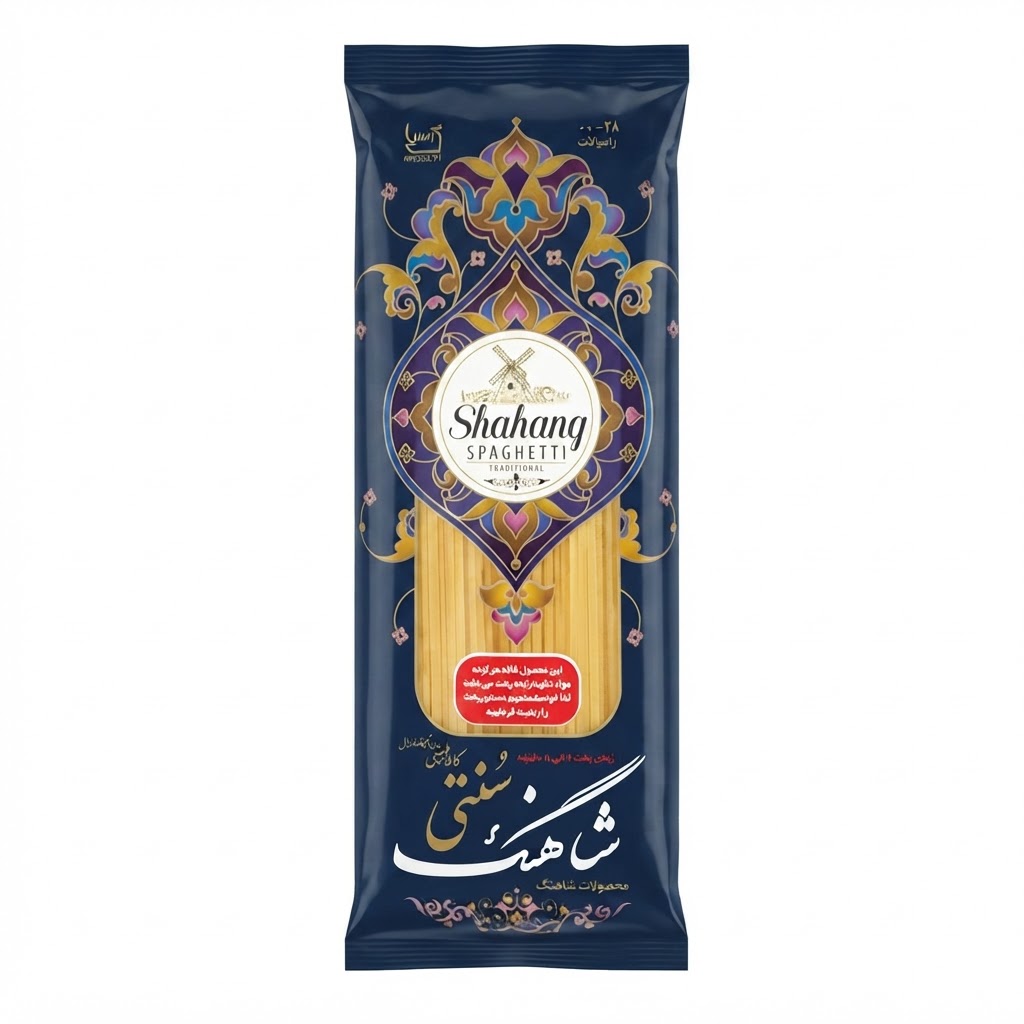 ماکارونی رشته ای 650گرم شاهنگ