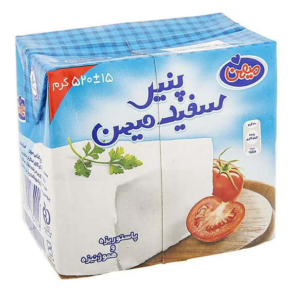 پنیرسفید520گرم میهن طرح روزانه