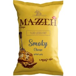 مزه چیپس پنیر دودی مزمز