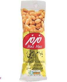 بادام زمینی نمکی 40گرم مزمز