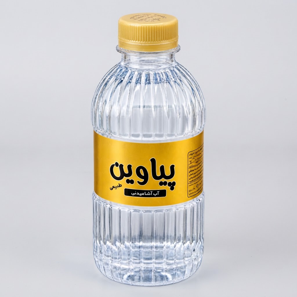 آب آشامیدنی ۲۵۰سی سی پیاوین(شل 12عددی)